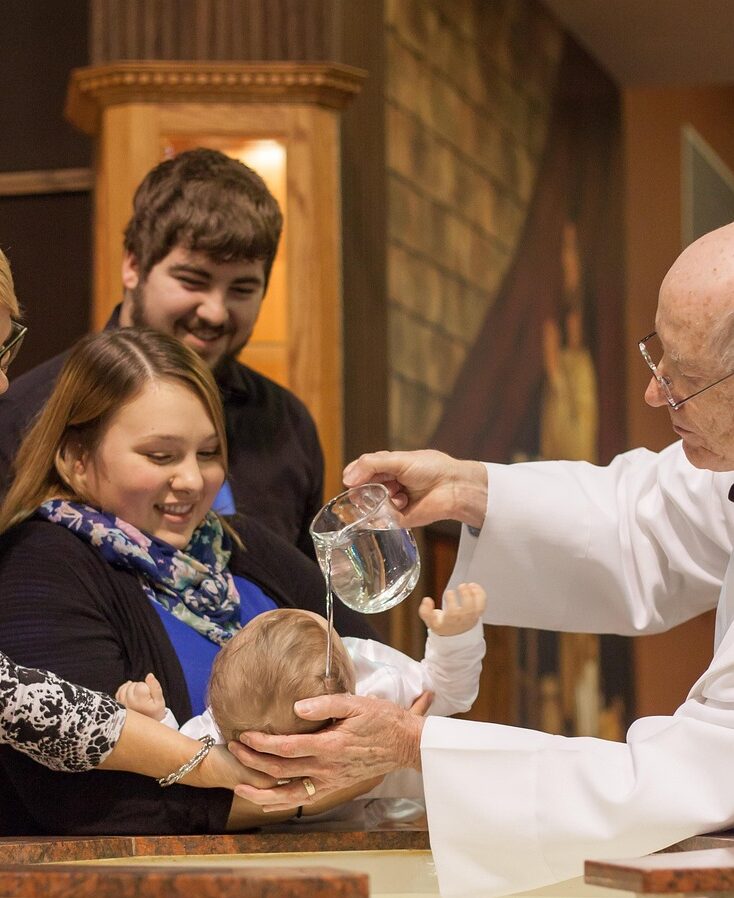 baptism, catholic, baby, religion, holy, church, christian, christening, bible, child, baptismal, water, ceremony, nature, brown church, brown bible